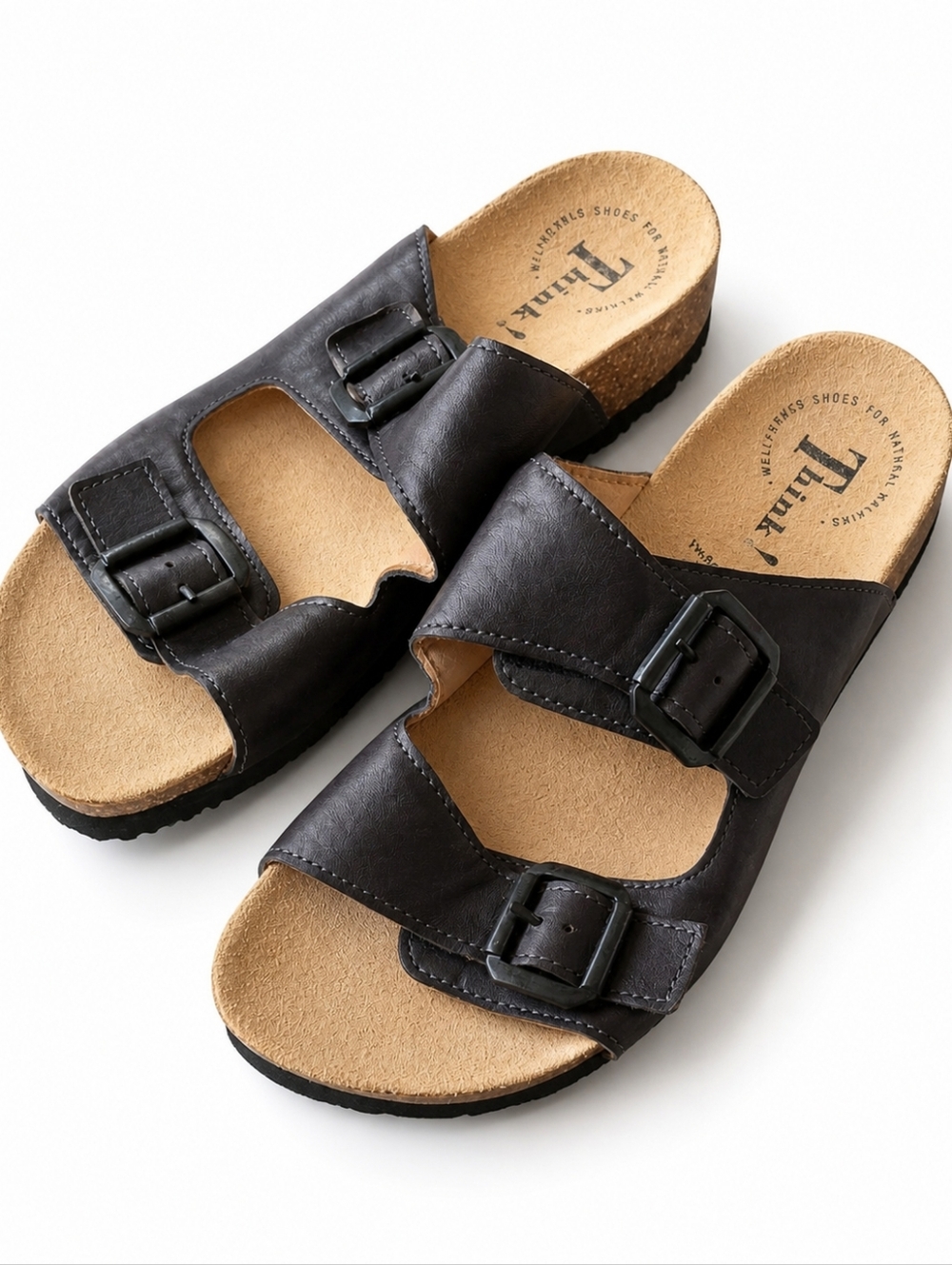 Think Orthodic Sandals Adjustabke Trap Slip On
